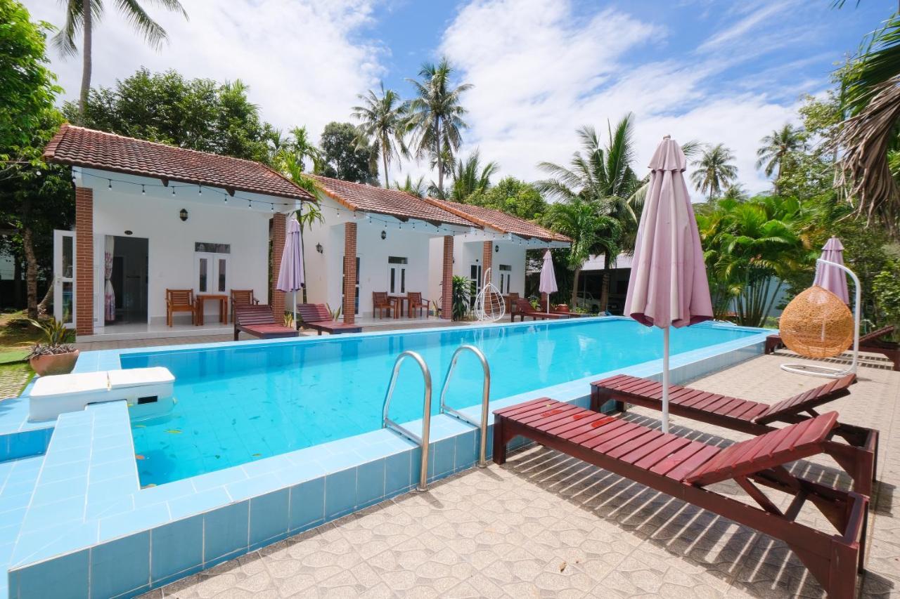 Duc Anh Bungalow Bed and Breakfast Phu Quoc Buitenkant foto